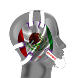 Wresling Headgear Mexican flag Stickers