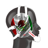 Wresling Headgear Mexican flag Stickers