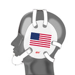 Wrestling Headgear USA and Flag digital printing art