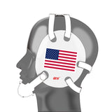 Wrestling Headgear USA and Flag digital printing art