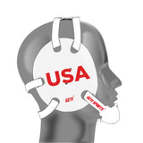 Wrestling Headgear USA and Flag digital printing art